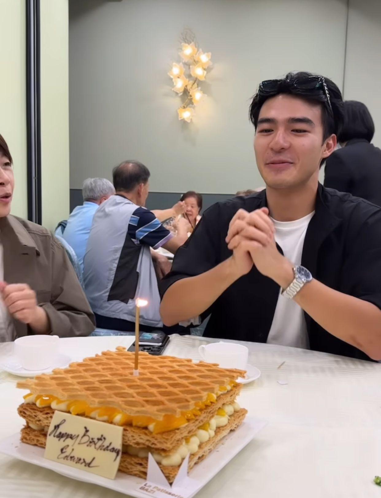 陳昊森昨日迎來27歲生日。