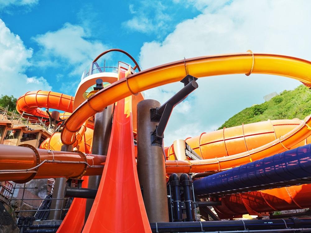 水上樂園│海洋公園水上樂園 Water World--高速滑水梯