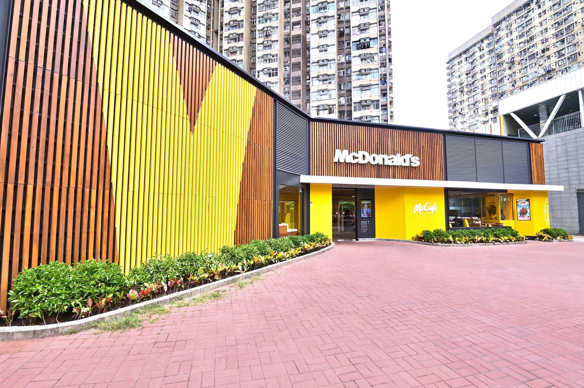 太和餐廳加入不同環保元素。(麥當勞提供)