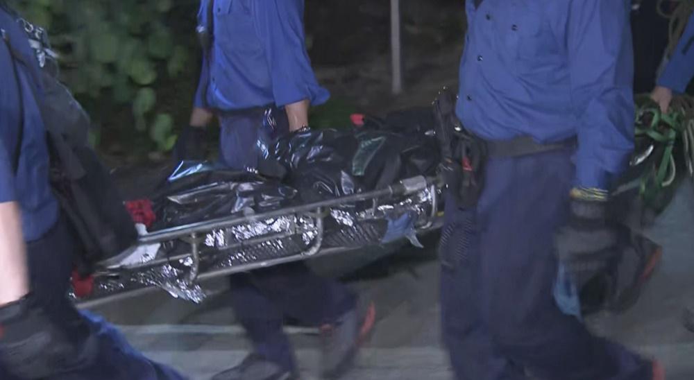 獅子山傳男子呼救聲疑墮崖,救援人員搜索逾2小時尋獲遺體。(電視截圖)