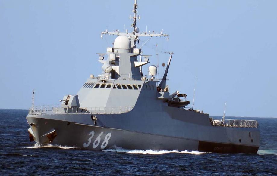 俄聲明指,俄方巡邏艦「Vasily Bykov」為強迫船停下,被迫開火警告。(X)