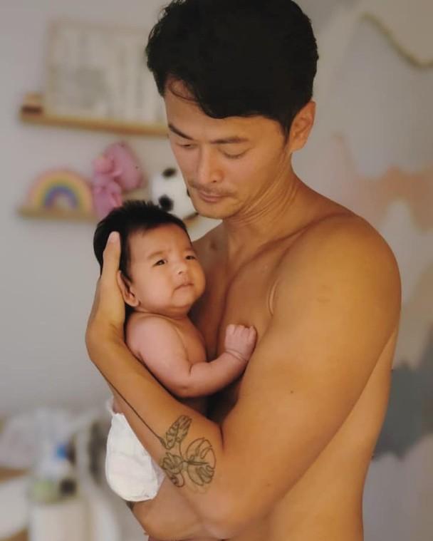 蕭唯展Oscar今年榮升新手爸爸。