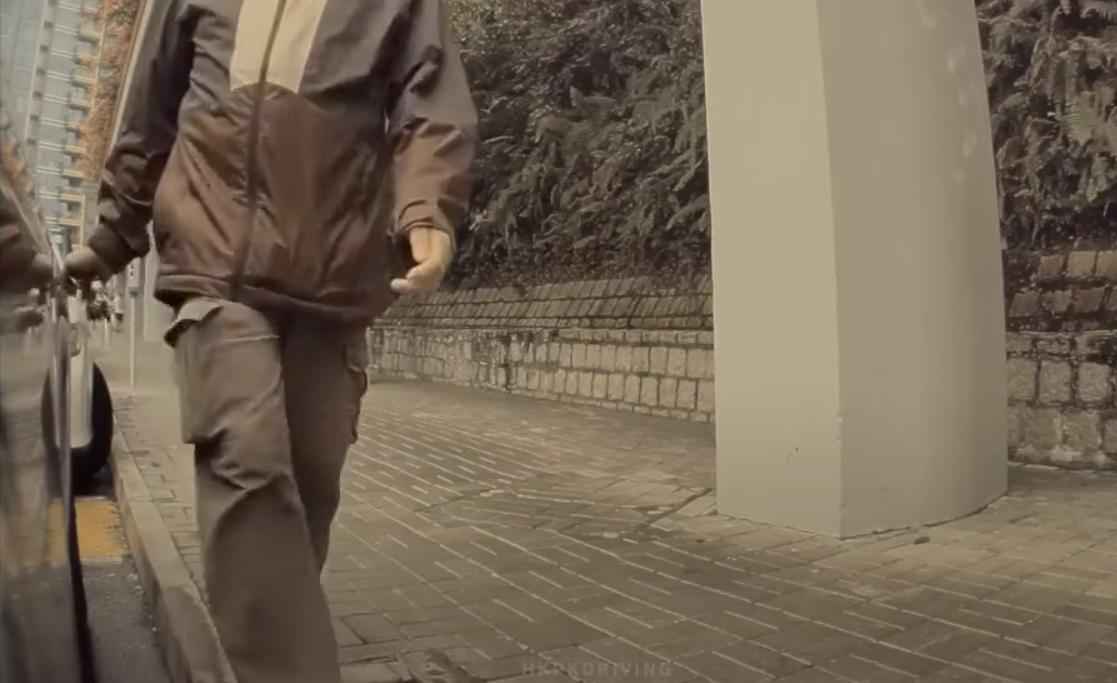 何文田出現「鎅車破壞王」。(網片截圖)