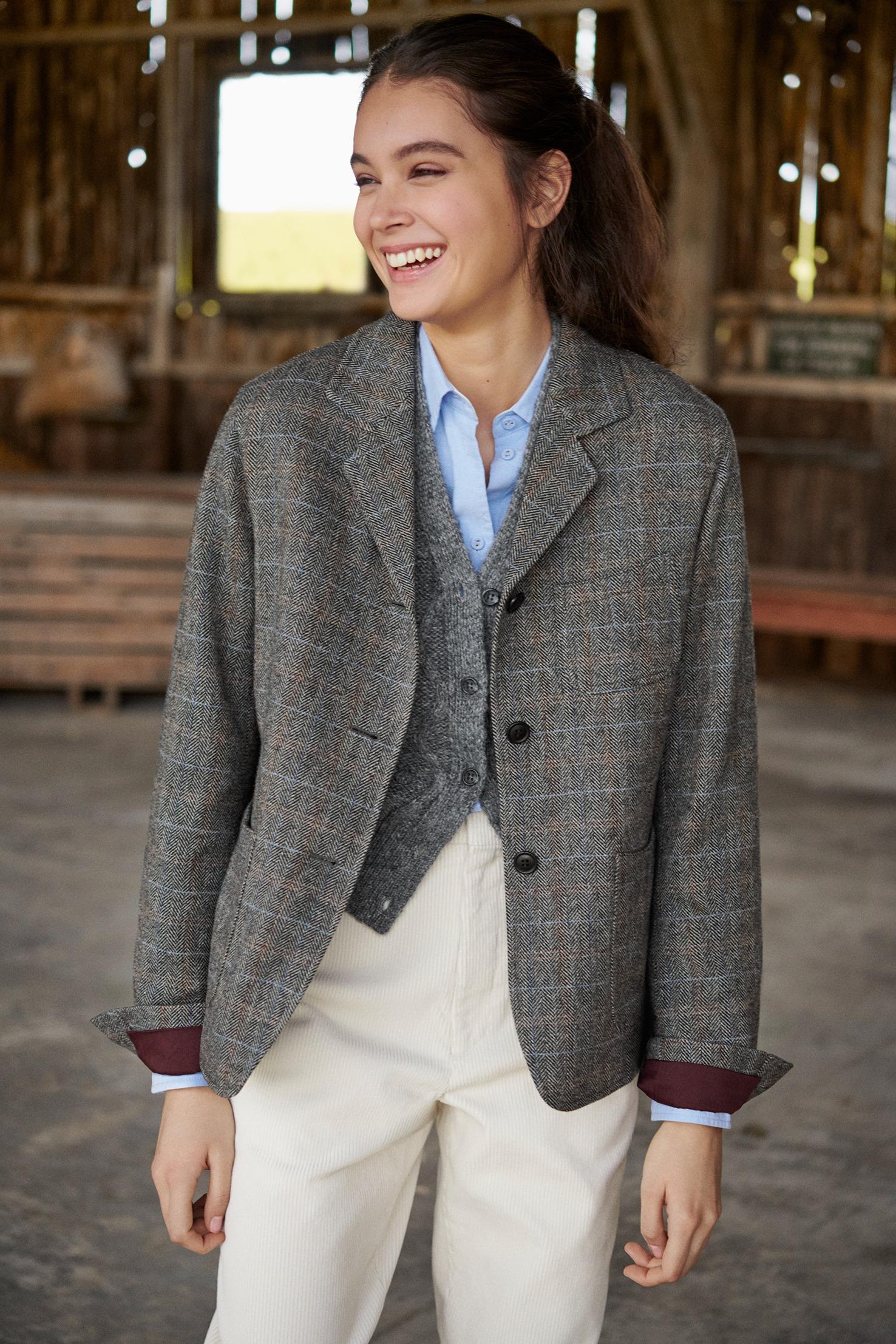 粗花呢外套 $799