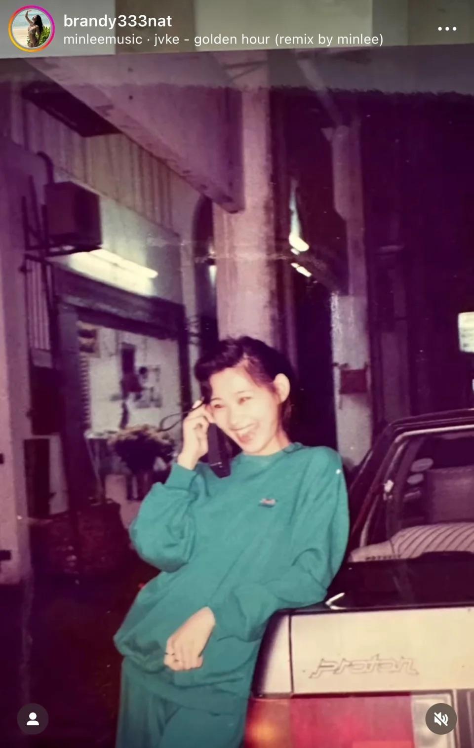 林明禎媽媽截圖