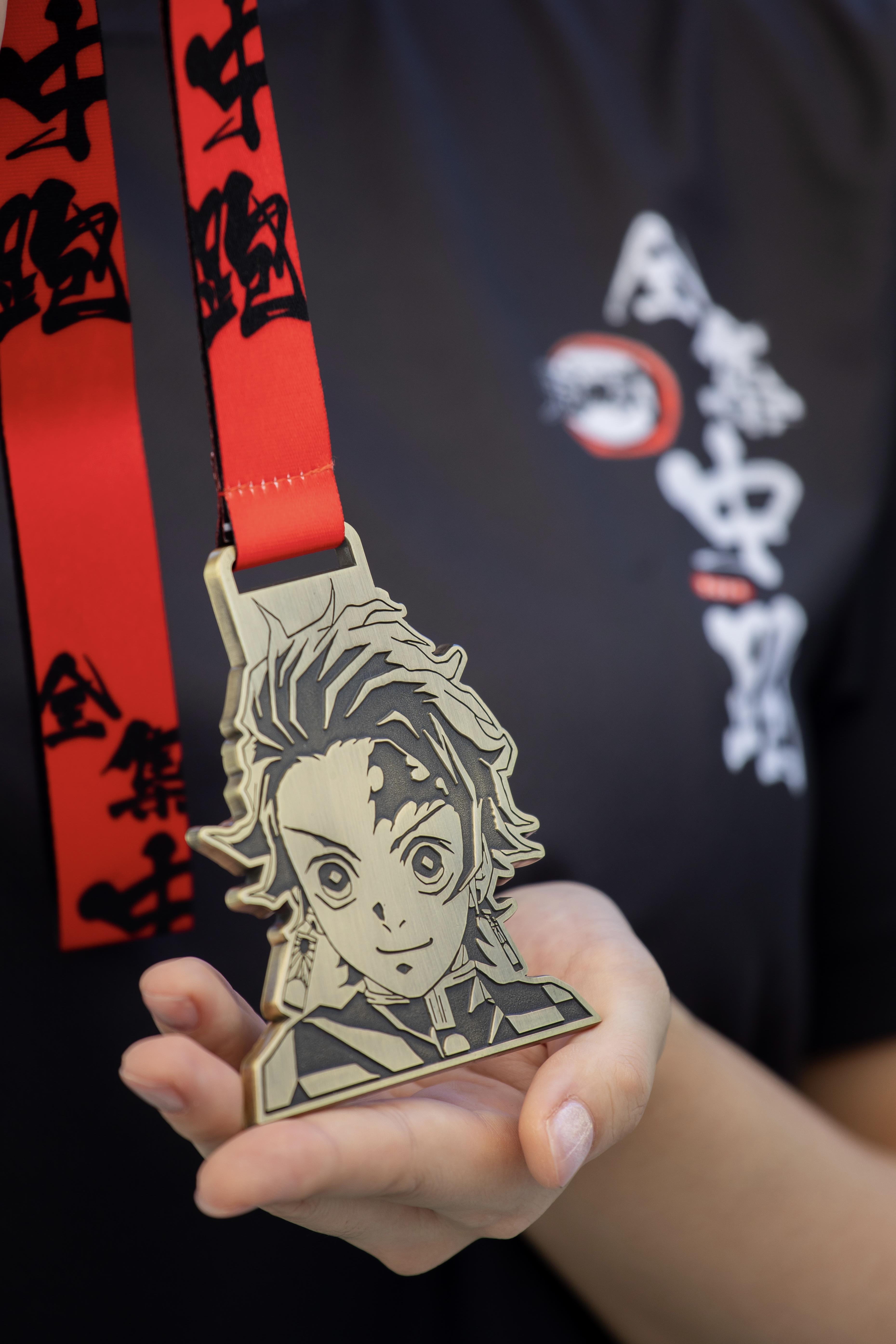 炭治郎造型完賽獎牌