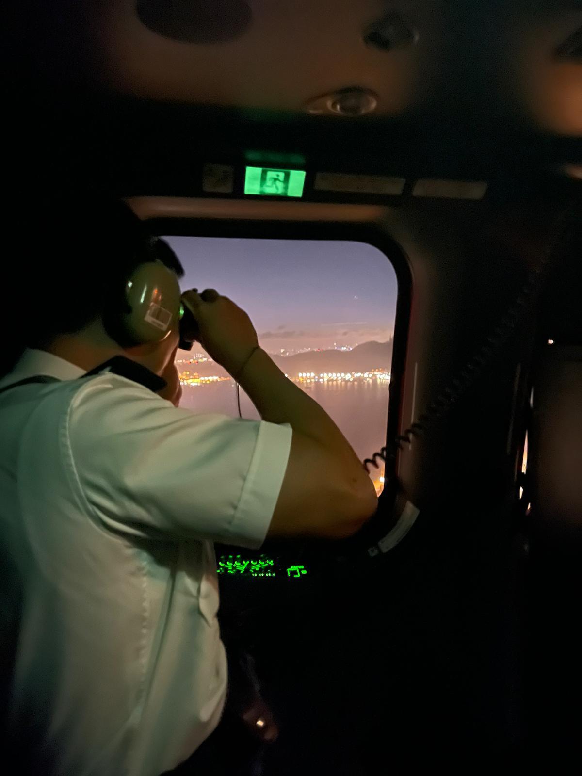 沙田警區一連三日跨部門陸空反爆竊