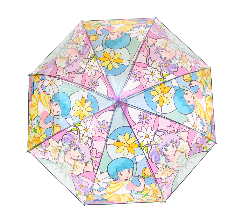 我係小忌廉透明長傘浪漫花語造型 (1款) $149/件)│透明長傘一直深受大家喜愛,今年加碼推出我係小忌廉透明長傘,以綻放笑顏的小桃和小忌廉配 搭不同顏色的花花設計,營造浪漫感覺,一掃雨天的陰霾,即使下雨天心中都可以放晴。