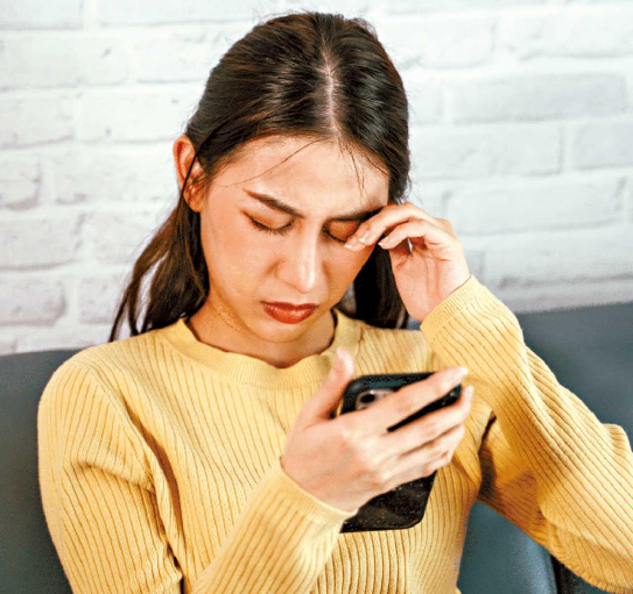 防藍光鏡片|眼睛疲勞與長時間使用有關,防藍光眼鏡作用不大。