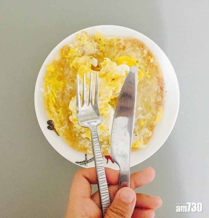 宵夜食譜|芝士火腿香酥餅怕麻煩可以直接整塊食用。