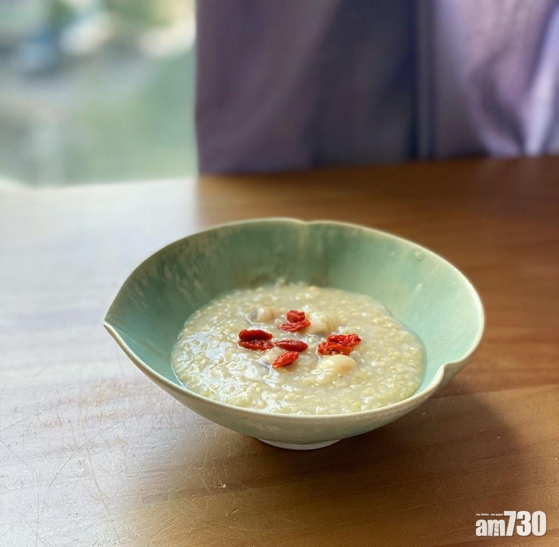 中式糖水食譜|以小米煮成的糖水特別有營養價值。 (instagram @kennis_homelife)