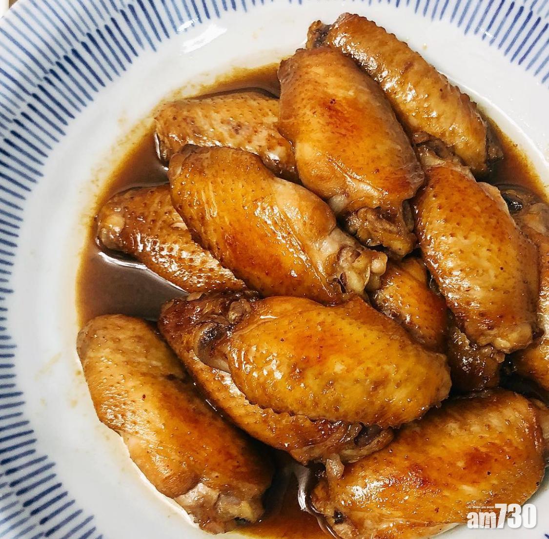 雞翼食譜|蠔油炆雞翼用來送飯一流!(Instagram@cookingcc)