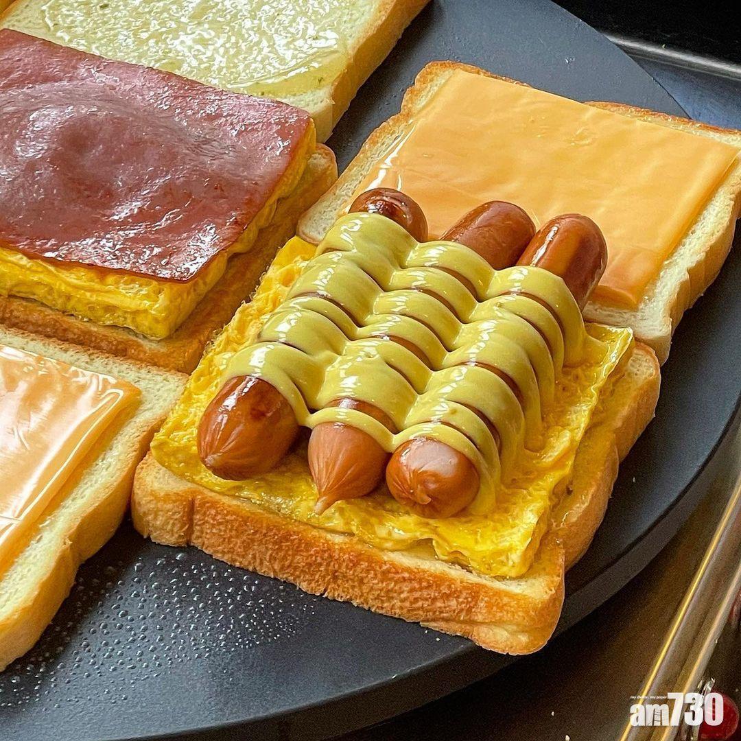 簡易食譜|韓國Isaac Toast可以自行加入不同材料。(instagram@ pabbang_)