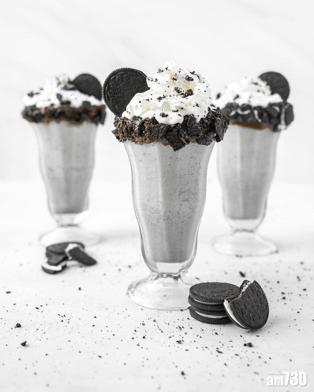 簡易食譜|吃不完的Oreo餅乾,用來打成奶昔就最適合不過!(instagram @succulentpalate)