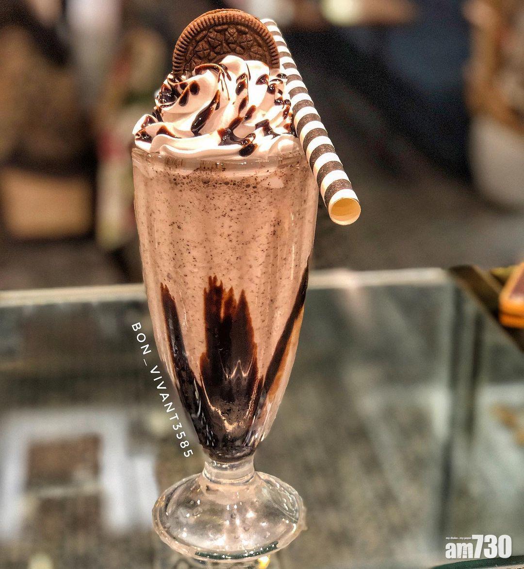 簡易食譜|朱古力控們可以將Oreo雪糕改成朱古力雪糕。(Instagram @bon_vivant3585)