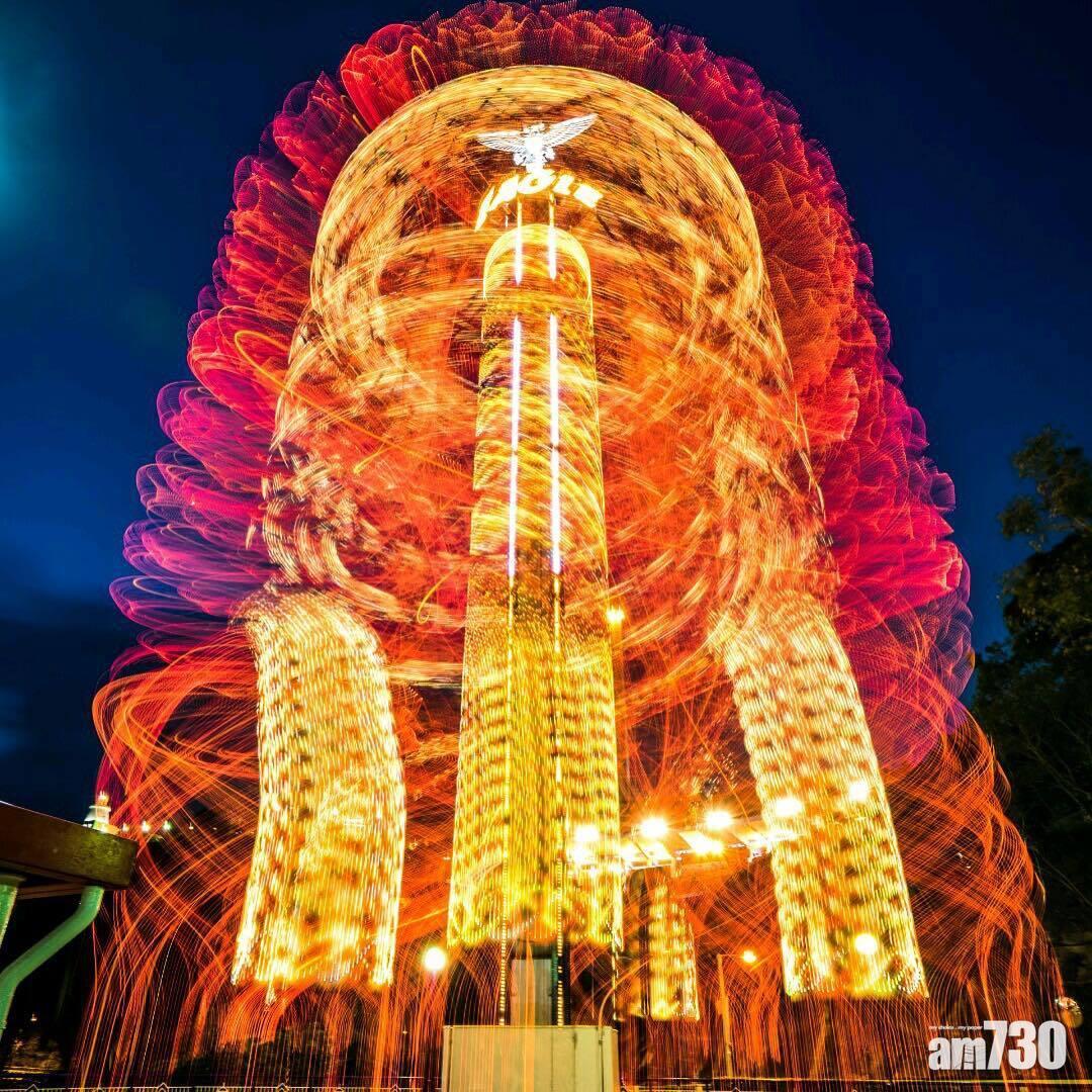 海洋公園|7個已消失經典回憶,翻天飛鷹最大賣點就是「旋轉力」。(海洋公園圖片)