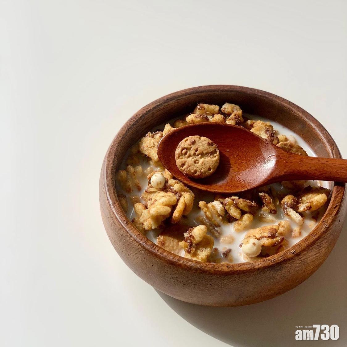 早餐食譜|迷你消化餅特別的骰可愛。