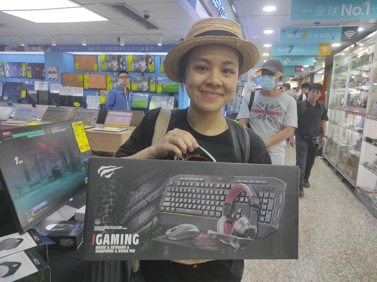 盧小姐直言,商戶位置的指示不清楚。(李朗僑攝)