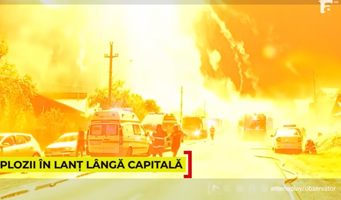 羅馬尼亞石油氣站爆炸