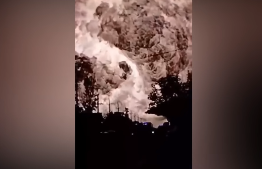 羅馬尼亞石油氣站爆炸