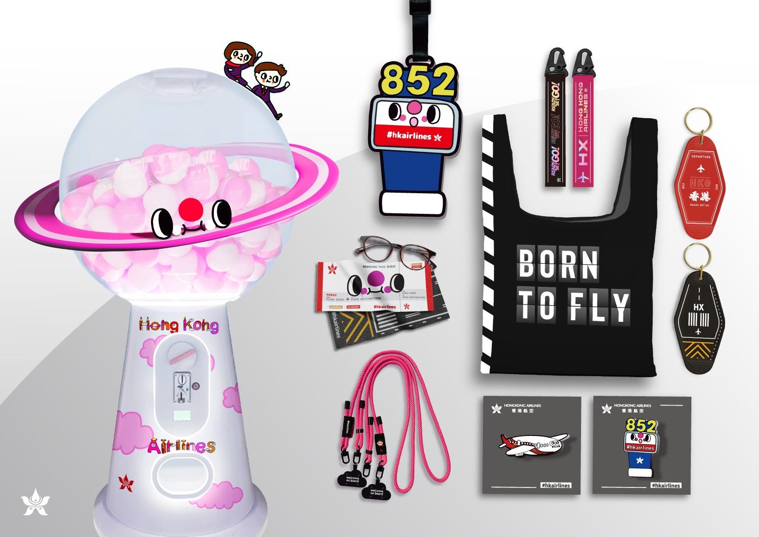 香港航空Fashion Walk派免費機票|巨型扭蛋機扭限量周邊產品