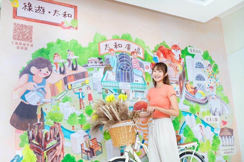 暑假好去處│巨大的「綠遊步道」打卡路線圖,向大家推介大埔多個綠遊景點。