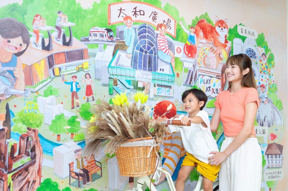 暑假好去處│巨大的「綠遊步道」打卡路線圖,向大家推介大埔多個綠遊景點。