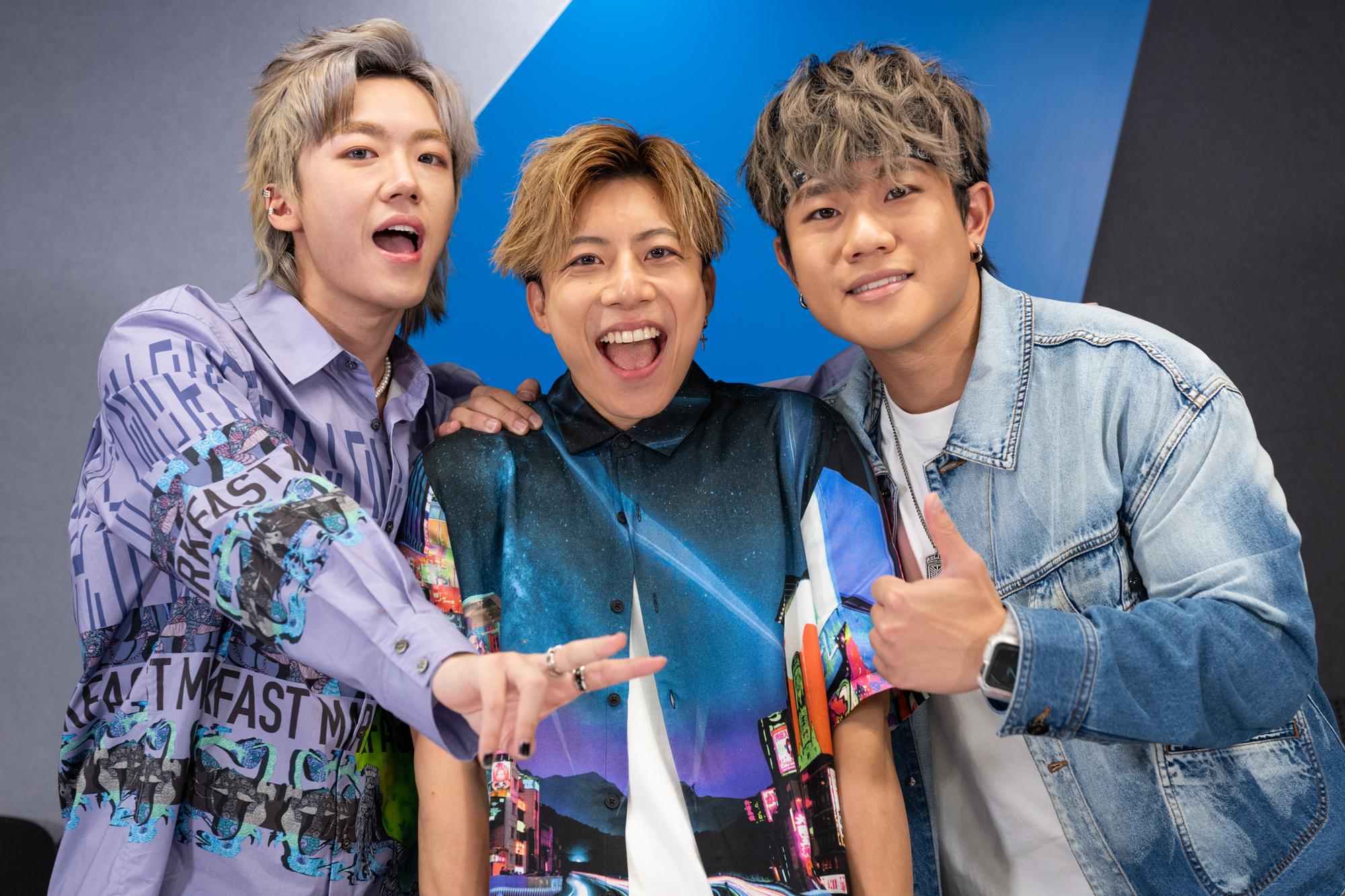 《全民造星V》三甲Lyman(香胤宅)、KC黃家灝和亨仔(陳鎮亨)接受本報專訪。(陳奕釗攝)