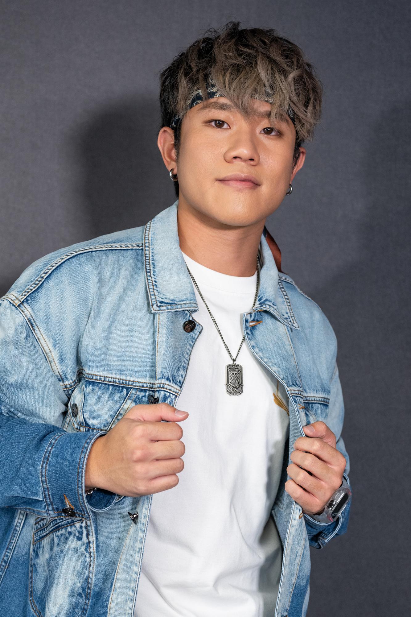 《全民造星V》季軍亨仔(陳鎮亨)。(陳奕釗攝)