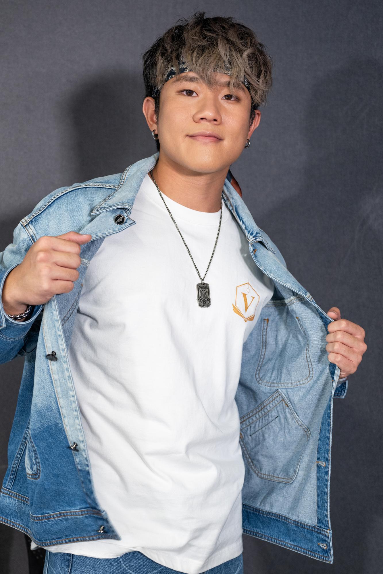 《全民造星V》季軍亨仔(陳鎮亨)。(陳奕釗攝)