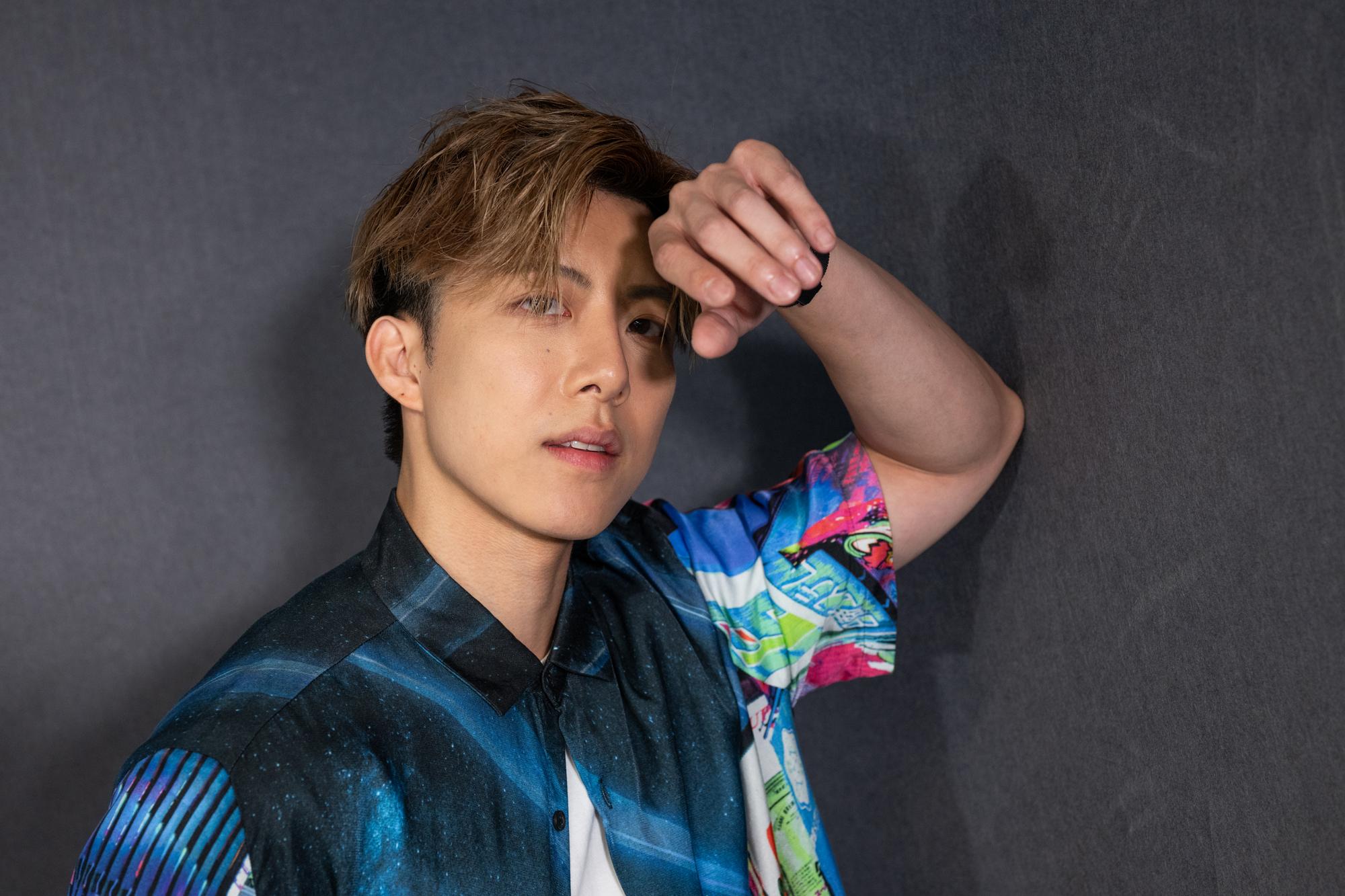 《全民造星V》冠軍Lyman(香胤宅)。(陳奕釗攝)