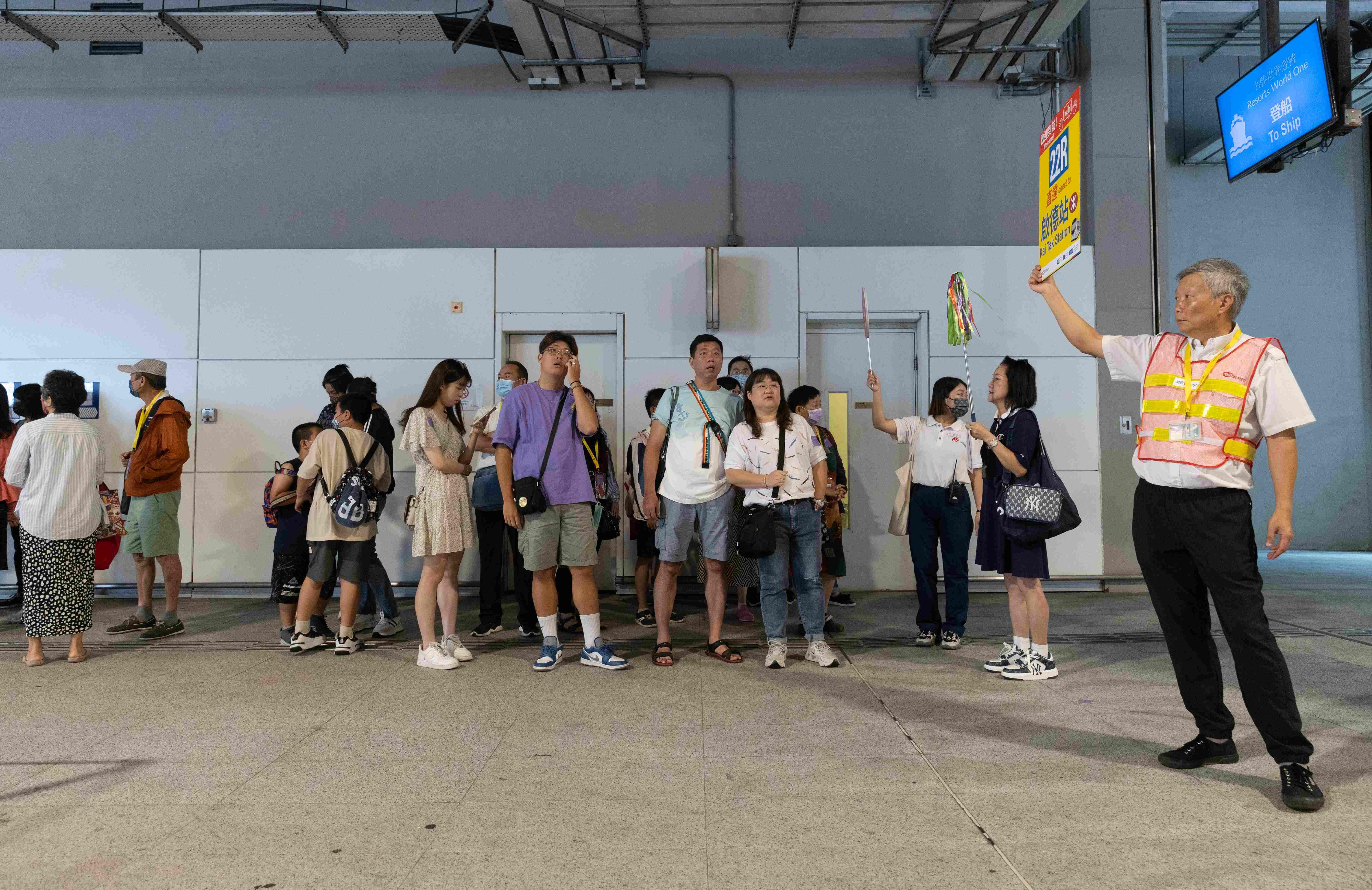 啟德 啟德郵輪碼頭交通改善措施及旅客到港情況