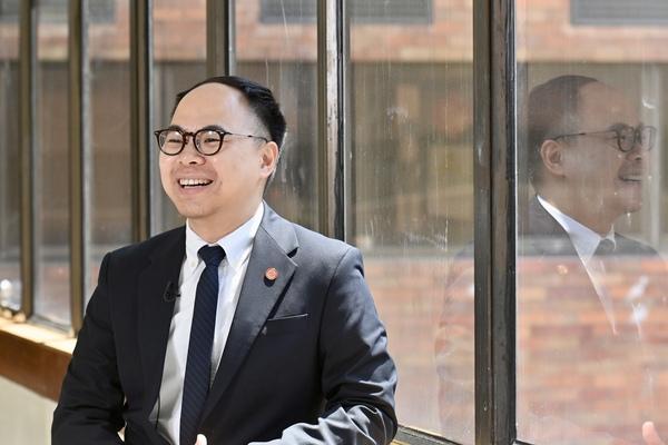 黎錦雄表示,新學年會繼續開辦緊急護理及應急準備課程,所有本科生均可選修。(政府新聞處圖片)