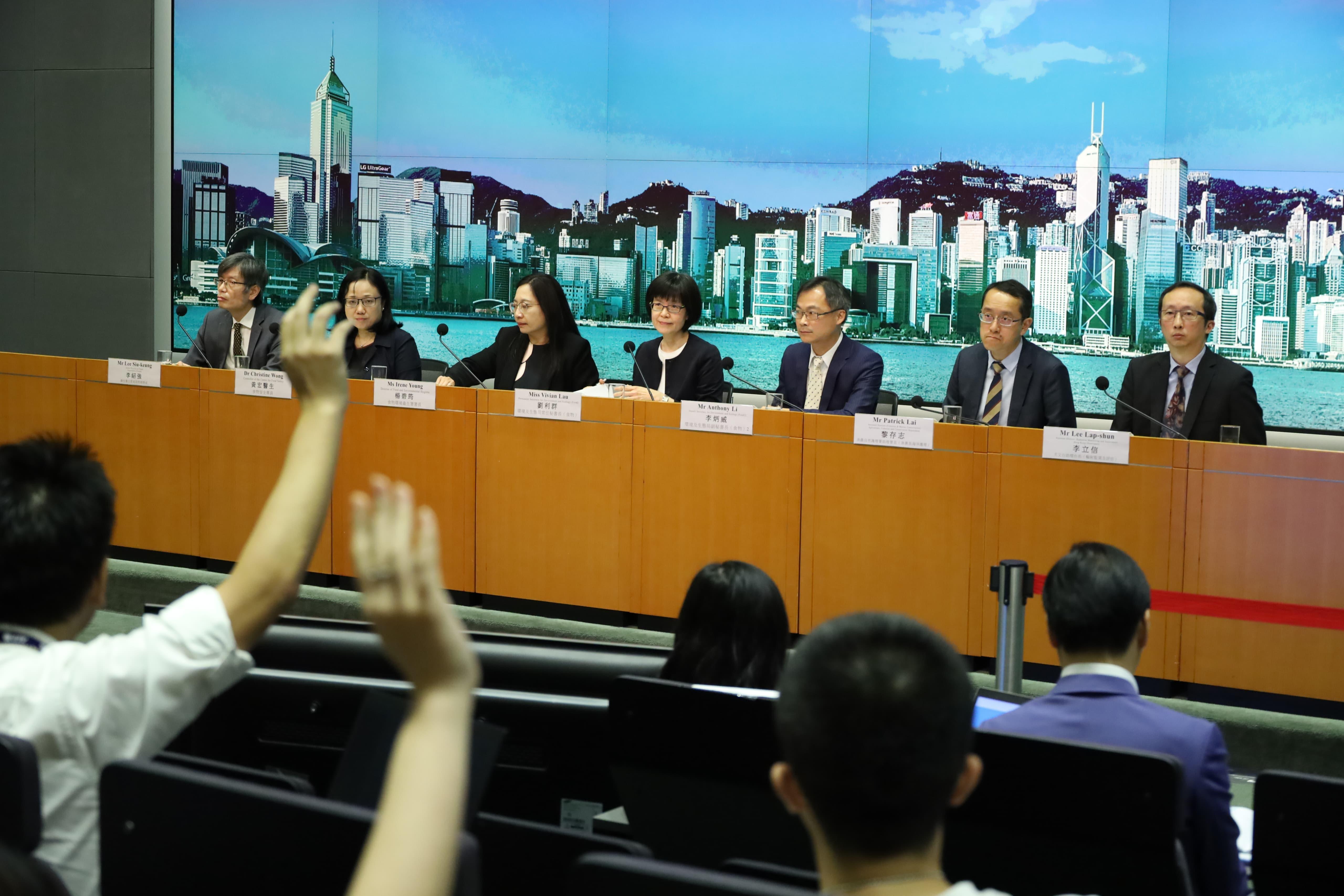 福島核污水|港府強調日後市面日本食品經多重保障 但討論何時撤銷禁令是言之尚早(鍾式明攝)