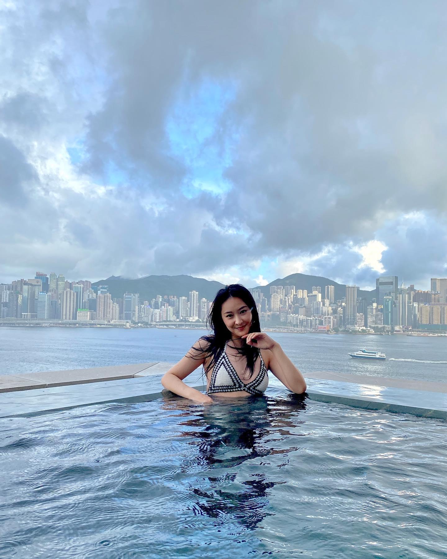 陳瀅喜歡水上運動(陳瀅IG)