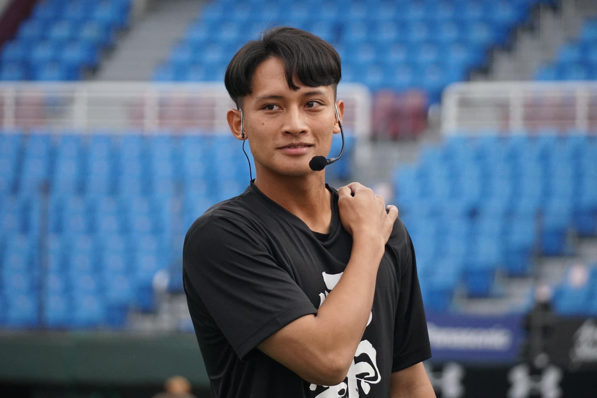 林襄男朋友馬傑森是中華職棒樂天桃猿棒球手。(馬傑森fb)