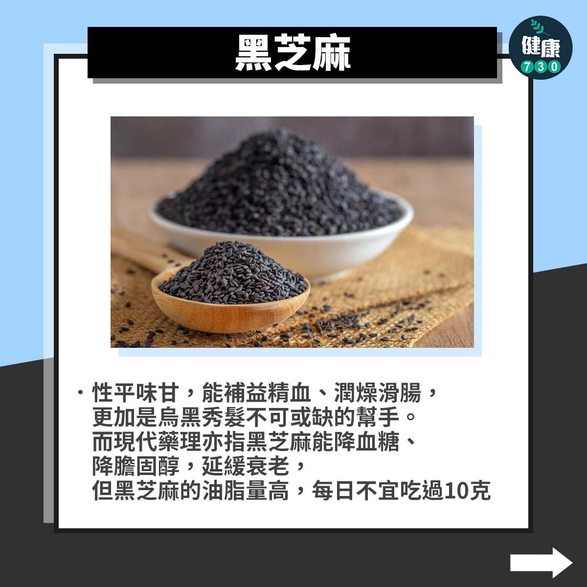 補腎食物|冬天應多吃黑色食物(am730製圖)