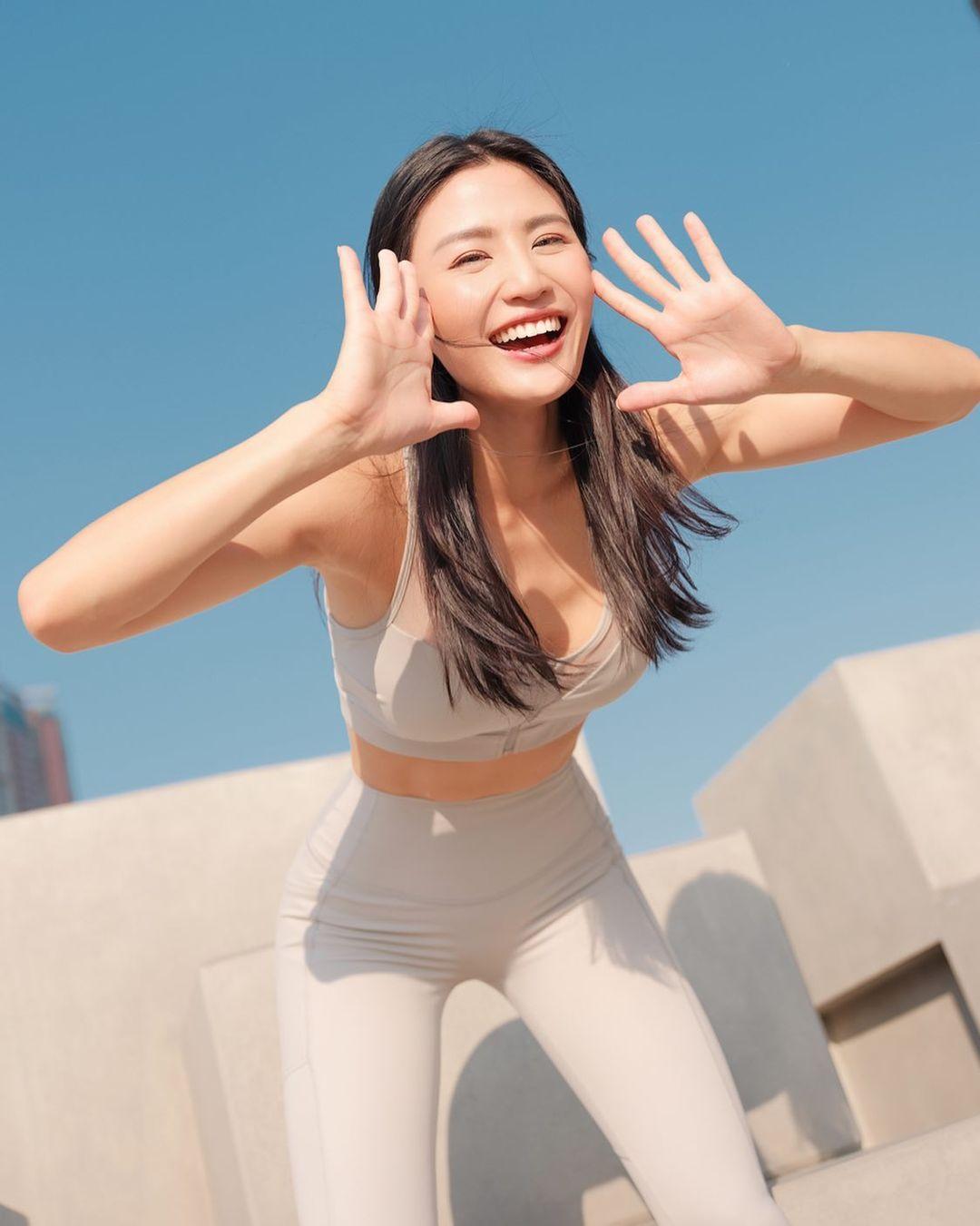 Coffee林芊妤經常在社交網站上分享瑜伽心得。