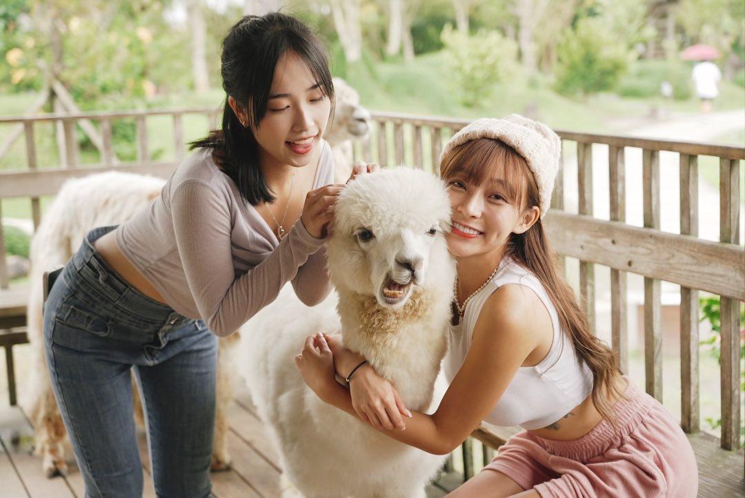 林映暉暉哥(左)曾與林襄(右)拍節目(林映暉IG)