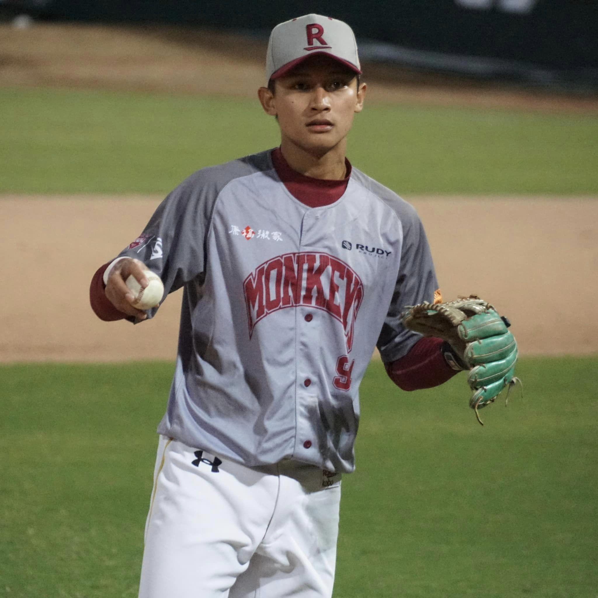 林襄男朋友馬傑森是中華職棒樂天桃猿棒球手。(馬傑森fb)