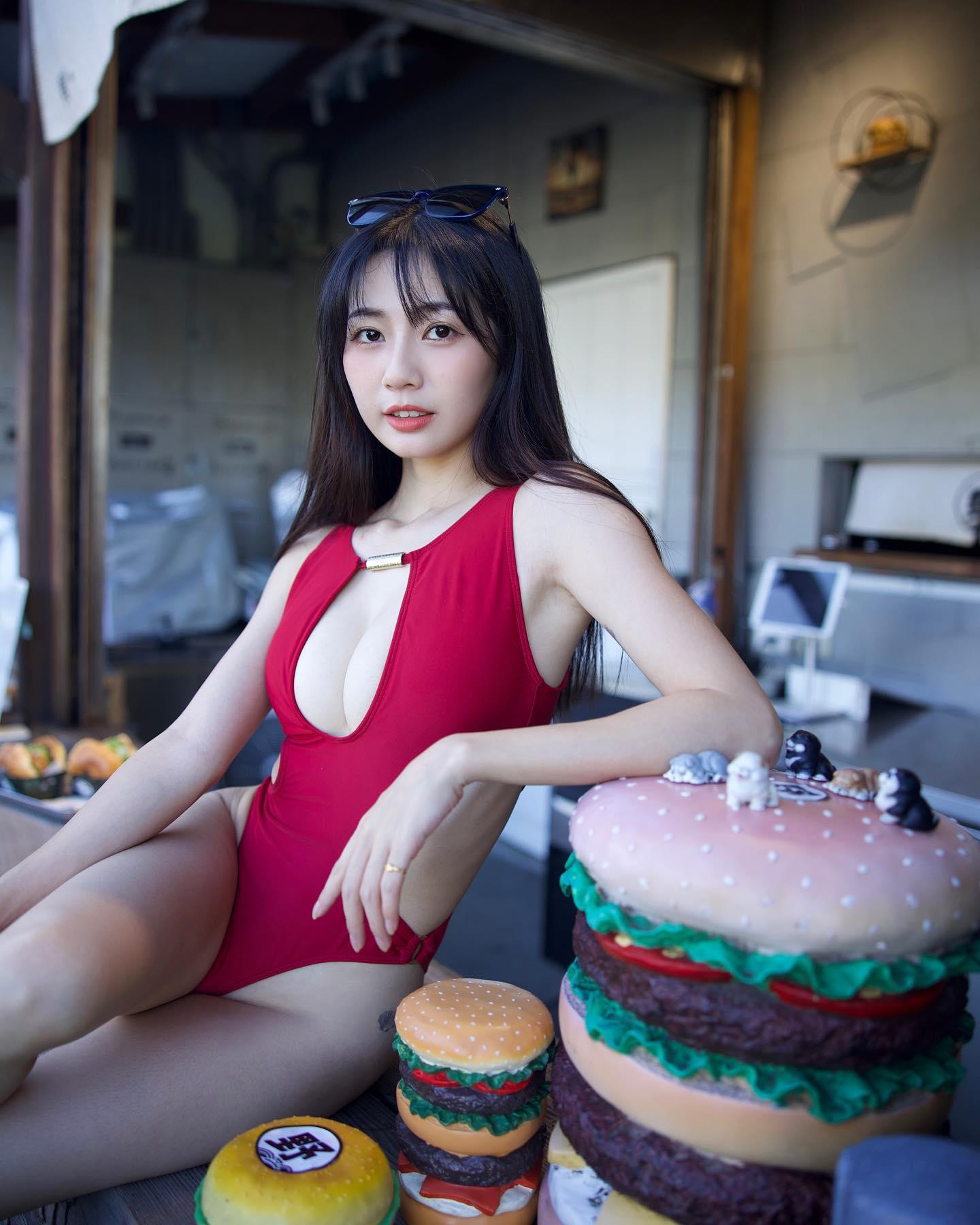 慈妹(彭翊慈)為Fubon Angels啦啦隊成員,街舞出身。(慈妹fb)