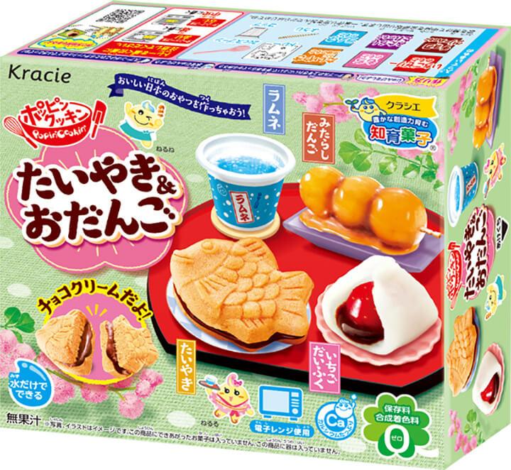 玩得又食得│日本「KRACIE知育菓子」系列 – 食玩DIY鯛魚燒