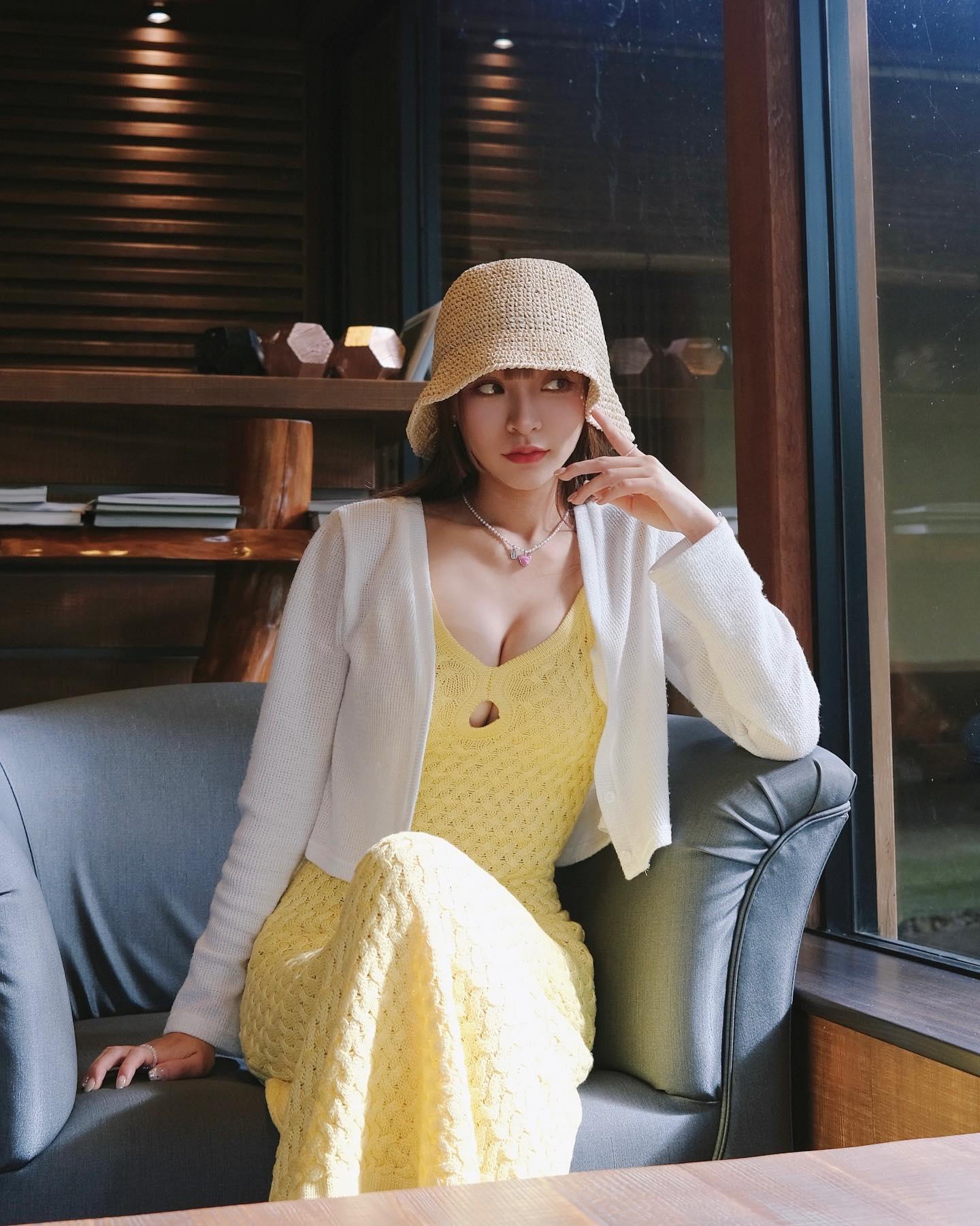 身高1.6米的林襄為樂天女孩啦啦隊主將。(林襄IG)