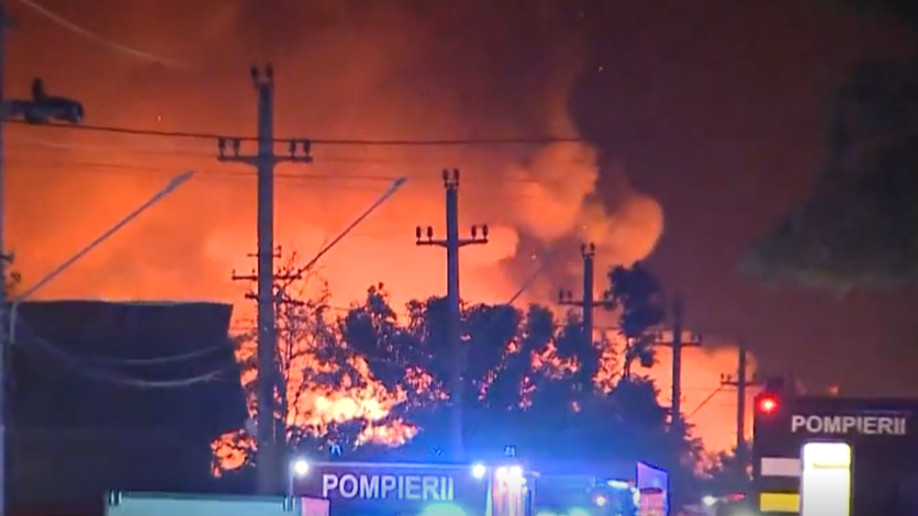 羅馬尼亞石油氣站爆炸