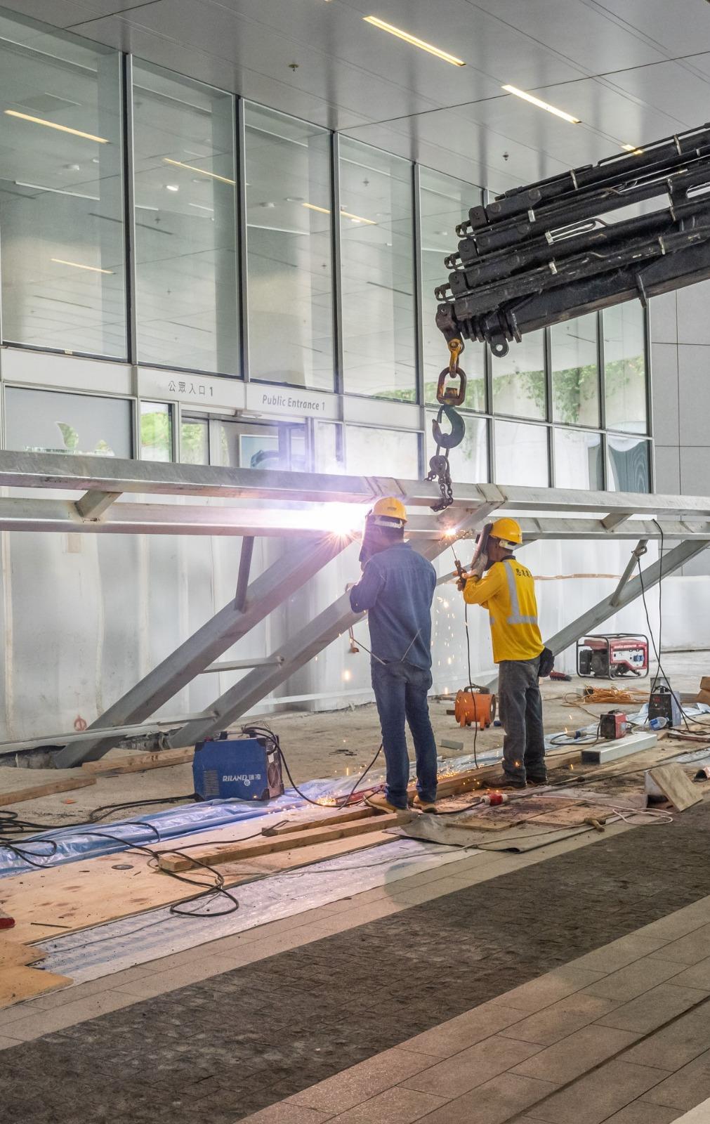 Ray Online|立法會美化工程 梁君彥指「鼓底」入口化身成打卡位(梁君彥Facebook圖片)