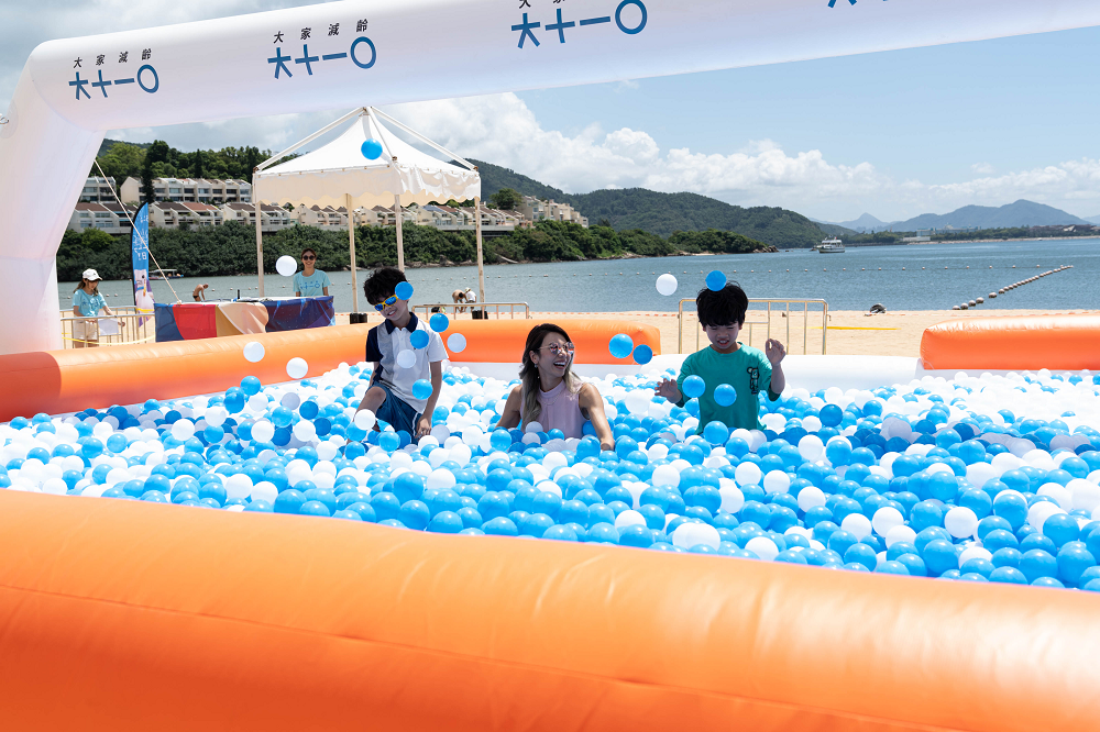 「大家減齡」全新面貌矚目登場,8月更起動「大十一〇夏日祭」,成功吸引逾二千家庭參與。