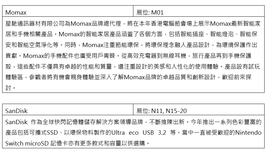 電腦節2023優惠|展商優惠