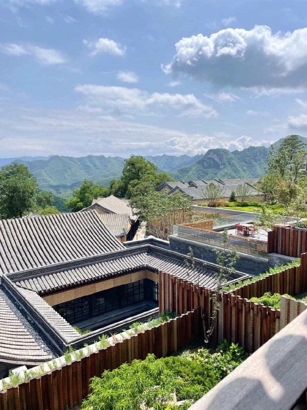 受災前的北京悉曇酒店。(網上圖片)