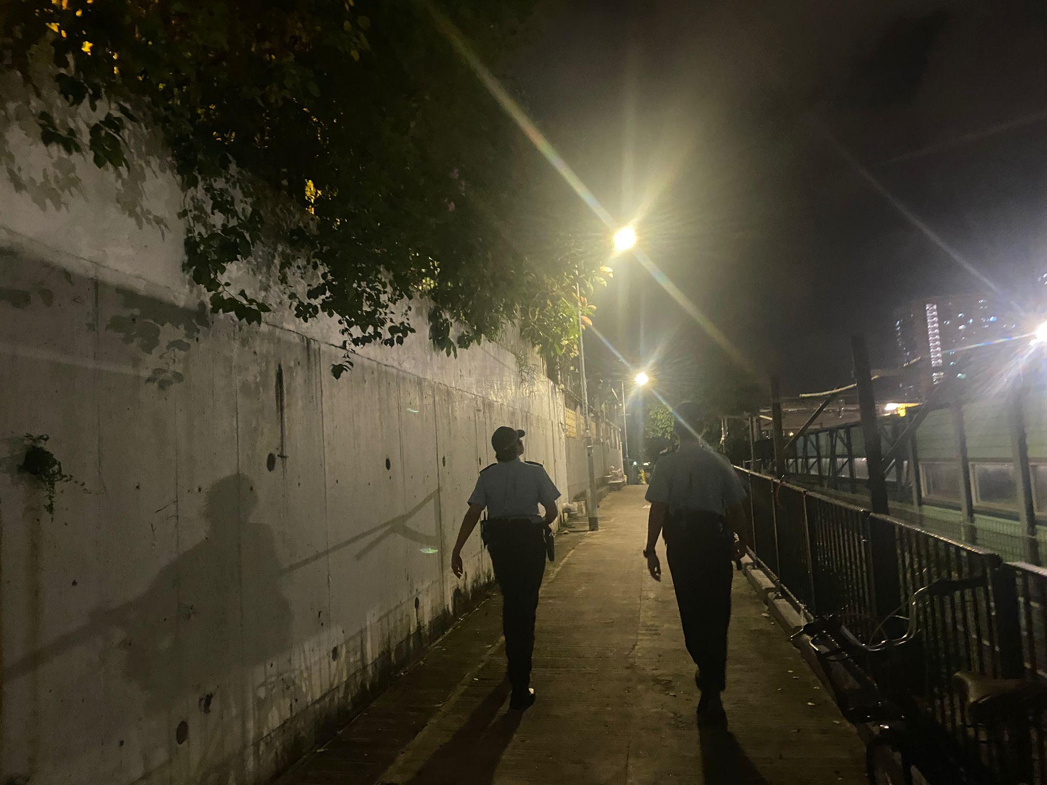 沙田警區一連三日跨部門陸空反爆竊