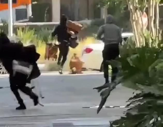 洛杉磯名店快閃搶劫